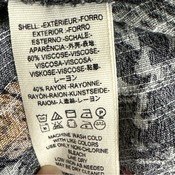 Free People Floral Tunic Top Dress Pocket Boho Festival Ruffle Open Back Sexy XS - Picture 8 of 8